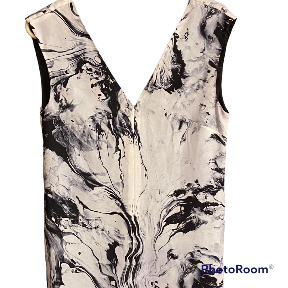 Keepsake Plunging Front And Back Abstract Design … - image 2